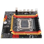 LGA2011-0 Soket Serisi Için Bilgisayar Anakart, İşlemci 4 DDR3 RAM Yuvası M.2 Arayüz 240mAh Pil Oyun Anakart X79 Yonga Seti, Kolay Sorun Giderme