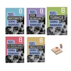 LGS 8. Sınıf Beceri Temelli Soru Bankası Matematik Fen Türkçe İnkılap ve İngilizce 5li Set