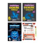 Lgs 8. Sınıf Challenger 5'li Genel Türkçe İnkılap Deneme Set