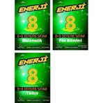LGS 8.SINIF ENERJİ MATEMATİK FEN VE TÜRKÇE 8+8 DENEME
