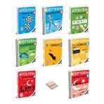 Lgs 8. Sınıf Matematik Fen Türkçe ve Inkılap Atölyem - Defterim 8li Set + Telefon Standı