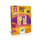 Lgs 8.Sınıf Projett 1.Dönem 5li Sayısal Deneme 2023 Mart Baskı Ünlüler Yayınları
