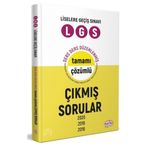 LGS Çıkmış Sorular ve Çözümleri-Editör Yayınevi