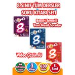 Lgs Hazırlık 8.Sınıf Matematik-Türkçe-Fen Bilgisi Soru Bankası Seti