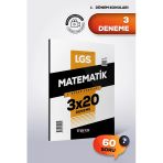 Lgs Matematik 1. Dönem Konuları 3 Deneme 2026 | Video Çözümlü