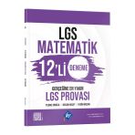 Lgs Matematik 12'Li Deneme Gerçeğine En Yakın Lgs Provası Kr Akademi Yayınları