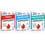 Lgs Zirve 3’lü Nartest Prestij Matematik Fen Türkçe Deneme Seti - Renkli