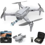 LH LH-X68G 4K Gri Siyah Wifi Kamera FPV Otomatik Dönüş Yol Noktası Beni Takip Et Özellikli Drone