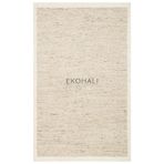 Lhasa Koleksiyonu Yün ve Jüt ile Üretilen El Dokuması Halı LHS 01 Grey Cream, 170 x 240