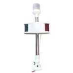 Lhr 40 cm 12V Ampul Kombine Işıklı Bayrak Direği