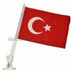 LHR Türk Bayraklı Plastik Bayrak Direği Katlanabilir