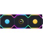 Li Unı Fan Sl Wıreless LCD 3X120MM Siyah Kasa Fanı (G99.12SLLCD1W3B.00)