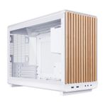 Lian Li Dan Case A3 Beyaz Ahşap Cam M-ATX Mini-Tower Kasa (G99.A3W-WDG.00)
