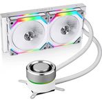Lian Li Galahad AIO 240 UNI Fan SL Edition Beyaz 240 mm RGB İşlemci Sıvı Soğutucu
