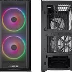 Lian Li Lancool 216 Black 2x160 mm ARGB Fan Temperli Cam E-ATX Mid-Tower Gaming Kasa