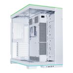 Lian Li O11D EVO RGB bilgisayar kasası, entegre RGB aydınlatma, 455 mm GPU içermez, 420 mm'ye kadar radyatör, çelik, alüminyum, sertleştirilmiş cam, beyaz
