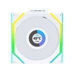 Lian Li Unı Fan Reverse Sl Wıreless Lcd 1x120mm Beyaz Kasa Fanı Azaz0llı0068