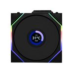 Lian Li Unı Fan Reverse Tl Wıreless Lcd 1x120mm Siyah Kasa Fanı Azaz0llı0086