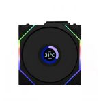 Lian Li Unı Fan Reverse Tl Wıreless Lcd 1X120mm Siyah Kasa Fanı