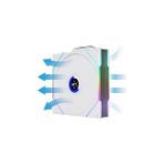 Lian Li UNI FAN REVERSE TL WIRELESS LCD 3x120mm Beyaz Kasa Fanı (G99.12RTLLCD1W3W.00)