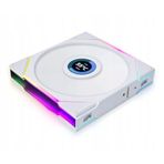 Lian Li UNI FAN TL LCD 140mm RGB Işıklı Sıcaklık Göstergeli Beyaz Kasa Fanı