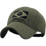 Liangduo Shop E Tarzı Brezilya Bayrağı Beyzbol Şapkası Nefes Yaz Kamuflaj Şapka Açık Spor Şapka Brezilya Camo Sopa Şapka Beyzbol (Yurt Dışından) - Standart - Renkli