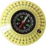 Liangduo Shop Kıble Yönü Pusula Seyahat Aracı Için Taşınabilir Mekke Salah Kıble Pusula (Yurt Dışından) - Siyah