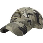 Liangduo Shop M Tarzı Bayrak Nakış Şapka Ince Mavi Çizgi Bayrak Taktik Şapkalar Erkekler Asker Şapkası Açık Spor Bisiklet Koşu Yürüyüş Şapkaları (Yurt Dışından) - Standart - Renkli - yürüyüş şapkası