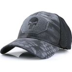Liangduo Shop No.3 Tarzı Yaz Taktik Askeri Kamuflaj Beyzbol Örgü Kafatası Kap Ayarlanabilir Güneşlik Şapka Kamp Avcılık Yürüyüş Nefes Kapaklar Erkekler (Yurt Dışından) - Standart - Renkli - yürüyüş şapkası
