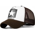 Liangduo Shop No.9 Stili Moda Mektup Nakış Beyzbol Şapkası Erkekler Kadınlar Için Yaz Nefes Örgü Snapback Şapka Unisex Hip Hop Kamyon Şoförü Kemik Gorras (Yurt Dışından) - Standart - Renkli - yürüyüş şapkası