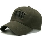 Liangduo Shop Ordu Yeşili Tarzı Açık Spor Bayrağı Nakış Şapka Güneşlik Ince Taktik Şapkalar Erkekler Ördek Kap Dil Beyzbol Asker Şapkası Bisiklet Koşu Yürüyüş Şapkaları (Yurt Dışından) - Standart - Renkli - yürüyüş şapkası