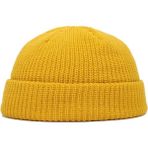 Liangduo Shop Sarı Stil Kış Şapka Kadın Erkek Kasketleri Örme Golf Şapka Kızlar Sonbahar Kadın Bere Kapaklar Isıtıcı Kaput Bayanlar Rahat Kap (Yurt Dışından) - Standart - Renkli - yürüyüş şapkası