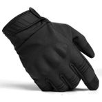 Liangduo Shop Siyah Stil M Boyutu Yumuşak Kabuk Tam Parmak Askeri Taktik Eldiven Erkekler Açık Yürüyüş Bisiklet Avcılık Eğitim Kaymaz Eldiven Dokunmatik Ekran Olabilir (Yurt Dışından) - Renkli - Standart