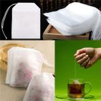 Lianghao Shopb 5,5 x 7cm Boş Kokulu Çay Poşetleri Çanta Mühür Filtre Kağıt Için Baharat Gevşek Çay - 20 Adet (Yurt Dışından) - çay süzgeci - Beyaz
