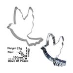 Lianghao Shopb H248 Stili Kuşlar Serisi, Uçan Güvercin, Baykuş, Hindi, Papağan, Flamingo Sebze Meyve Kurabiye Kalıbı, Hamur Kesici, Pasta Süsleme Fondan Aracı (Yurt Dışından) - Beyaz