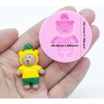 Lianghao Shopb YF337 Stili YF333 Ayı Silikon Kalıp Reçine Hayvan Kalıbı Cupcake Süsleme Polimer Kil Polimer Kil Kalıplar, Takı Kalıbı Gıda Güvenliği (Yurt Dışından) - Renkli