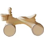 Lianyingzhuangshi Çocuk Pedalsız Denge Arabası 1-2-3 Yaş 6 Bebek 4 Tekerlekli Scooting Bebek Scooter (Yurt Dışından) - Kahverengi