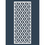 Liar Ahşap Seperatör (Paravan) - KSP-09 - (18 mm) - (100 cm x 210 cm) - (Beyaz) - 100 cm x 210 cm x 18 mm