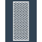 Liar Ahşap Seperatör (Paravan) - KSP-12 - (18 mm) - (85 cm x 210 cm) - (Beyaz) - 85 cm x 210 cm x 18 mm