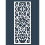 Liar Ahşap Seperatör (Paravan) - KSP-200 - (10 mm) - (69 cm x 139 cm) - (Beyaz) - 69 cm x 139 cm x 10 mm