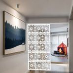 Liar Ahşap Seperatör (Paravan) - LAS-202 - (6 mm) - (100 cm x 210 cm) - (Beyaz)