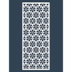 Liar KSP-23 10 mm 69x139 cm Beyaz Ahşap Seperatör Paravan