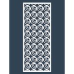 Liar KSP-35 10 mm 69x139 cm Beyaz Ahşap Seperatör Paravan