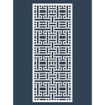 Liar KSP-59 18 mm 85x210 cm Beyaz Ahşap Seperatör Paravan