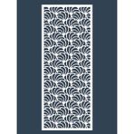 Liar KSP-65 10 mm 69x139 cm Beyaz Ahşap Seperatör Paravan