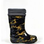 Liarca Raining Su Geçirmez Kamuflaj Yağmur Çizmesi – Kaymaz Taban Outdoor Bot - 00Sarı