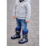 Liarca Raining Su Geçirmez Kamuflaj Yağmur Çizmesi – Kaymaz Taban Outdoor Bot - Mavi