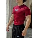 Liber Batman - Compression T-shirt (BORDO)