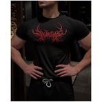 Liber Schwarzwald - Compression Kısa Kollu Spor Siyah Tişört|nefes Alan Slim Fit Esnek Antrenman & Fitness - XS
