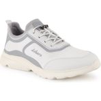 Libero Erkek Antik Deri Triko Sneaker Hafif Eva Taban Günlük Spor Ayakkabı L6005 - Beyaz